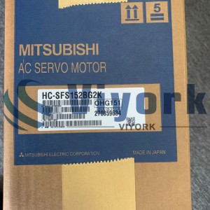 Mitsubishi HC-SFS152BG2K AC SERVO MOTOR 3AC 122V 9.0AMP 1.5KW 2000RPM